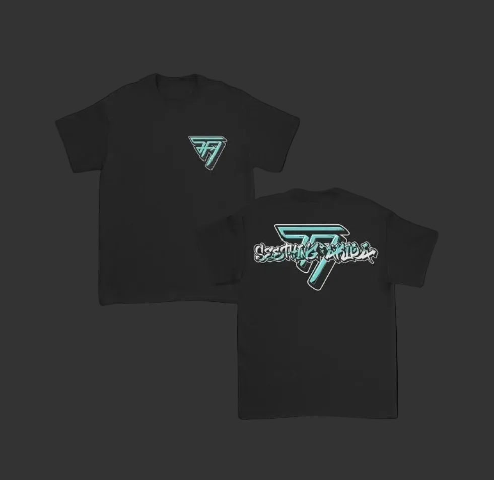 (C) Blue Icon T-shirt